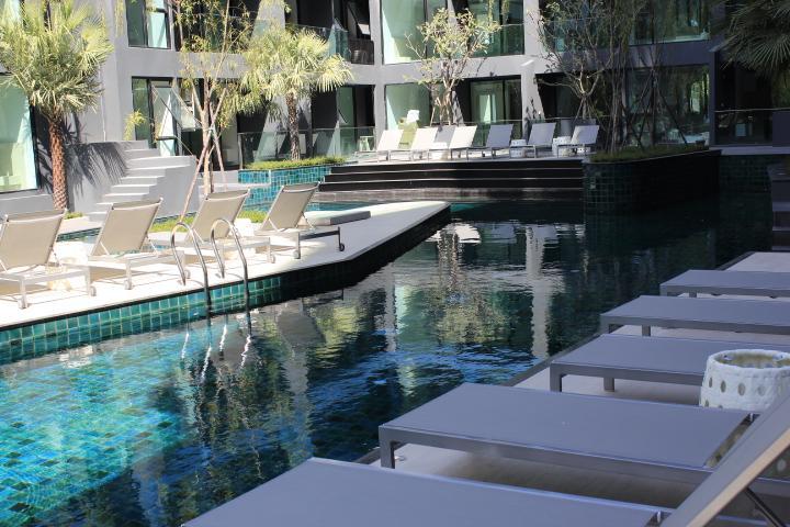 Acqua Condo Jomtien Esterno foto